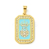 Ion Plating(IP) 304 Stainless Steel Pendants STAS-C101-08G-03-1