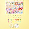 DIY Acrylic Beaded Stretch Bracelets Jewelry Kit DIY-FS0005-71-7