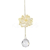 Brass Hollow Lotus Hanging Ornaments LS-HJEW-E012-03G-03-3