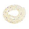 Transparent Glass Beads Strands EGLA-N016-6mm-05-2