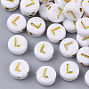 Plating Acrylic Beads X-PACR-R242-01L-1