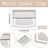 24Pcs Stainless Steel Bookmarks Page Clip AJEW-CP0010-95P-2