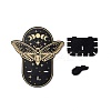 Black Hanging Wooden Crystal Display Shelf ODIS-G015-01D-2