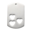 Non-Tarnish 304 Stainless Steel Pendants STAS-G251-04A-P-1