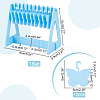 1 Set Opaque Acrylic Earring Display Stands EDIS-PH0001-54C-2