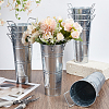 Galvanized Iron Flower Vase DIY-WH0899-461B-2