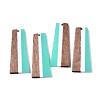 Resin & Walnut Wood Pendants RESI-S389-073A-A03-1