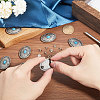 12 Sets Alloy Decorative Rivets BUTT-FH0001-013A-3