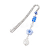 Tibetan Style Alloy Hook Bookmarks AJEW-JK00224-2