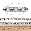 304 Stainless Steel Twist Ring Link Chains CHS-P025-04A-P-2