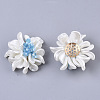 Handmade Woven ABS Plastic Imitation Pearl Cabochons FIND-N050-11A-2