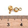 Ion Plating(IP) 202 Stainless Steel Beads STAS-S151-02G-B-3