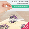 BENECREAT Transparent Self-Adhesive Waterproof PVC Printable Sticker Paper AJEW-BC0001-68-4