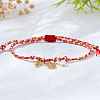 Religion Brass & Natural Shell Charm Bracelets LS-KR4902-10-1