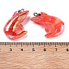 AB Color Resin Sea Animal Pendants LS-RESI-C051-01P-3