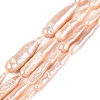 Natural Baroque Stick Pearl Keshi Pearl Beads Strands PEAR-N021-19-01B-2