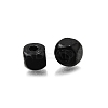 Spray Painted Wooden Beads WOOD-P021-01A-29-2