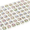 AB Color Plated Glass Beads EGLA-P059-03B-AB05-2