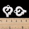 Valentine's Day Opaque Acrylic Pendants SACR-L007-042D-3