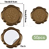 50Pcs Adhesive Wax Seal Stickers DIY-CP0010-99B-2