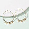 304 Stainless Steel Natural Labradorite Chandelier Earrings EJEW-Z089-36G-02-1