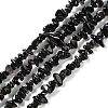 Natural Golden Sheen Obsidian Beads Strands G-G0003-B33-01-1