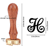 1Pc Brass Stamp Head DIY-CP0007-79H-2