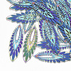Ion Plating(IP) 304 Stainless Steel Filigree Big Pendants X-STAS-S108-75-1