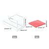 2Pcs Acrylic Headphone Holder Sets ODIS-WH0011-49-5