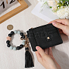 Rectangle Imitation Leather Name Card Holders AJEW-WH20011-25A-3