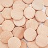 Unfinished Wooden Discs WOOD-WH0030-13-6