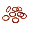 Dyed & Heated Natural Agate Finger Rings for Women RJEW-Z075-01O-1