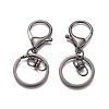 Iron Alloy Lobster Claw Clasp Keychain LS-X-KEYC-D016-B-2
