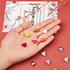 13 Sets 13 Colors Spray Painted Alloy Magnetic Clasps with Loops FIND-YW0001-31-7