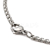 201 Stainless Steel Pendant Necklaces LS-NJEW-G118-02AS-4