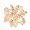 Transparent Acrylic Beads TACR-T028-27-3