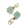 Natural Green Aventurine Pendants STAS-Z129-01G-05-2
