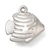 Anti-Tarnish 304 Stainless Steel Pendants STAS-I310-11P-1