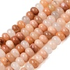 Natural Pink Aventurine Beads Strands G-A280-A32-02-2