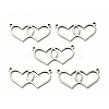 Non-Tarnish 304 Stainless Steel Links Connectors STAS-C051-05P-1