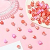 10 Styles Handmade Polymer Clay Beads CLAY-YW0002-17B-5