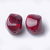 Acrylic Beads X-OACR-T007-08E-2