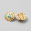 304 Stainless Steel Vortex Spiral Stud Earrings EJEW-WH0020-34-2
