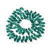 Crystal Glass Beads Strands GLAA-D033-32-2