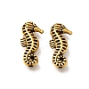Tibetan Style Alloy Beads TIBEB-T004-15AG-1