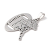 Non-Tarnish 201 Stainless Steel Pendants STAS-A094-05B-P-2