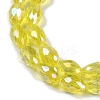 Transparent Electroplate Glass Beads Strands LS-EGLA-N013-T6mm-B26-3