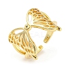 Brass Open Cuff Rings RJEW-I100-02G-1