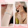 280Pcs 4 Styles Faceted Round Plated Acrylic Beads PACR-PA0001-07-4