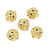 Brass Beads KK-D120-06G-1